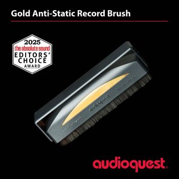 AudioQuest Gold Anti-Static platenborstel