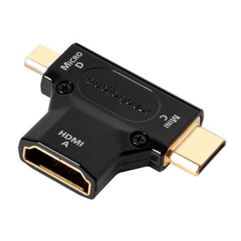 AudioQuest HDMI A → C & D adapter