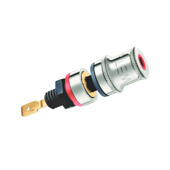 WBT-0710 Cu mC chassis connector (kleurcode: rood)