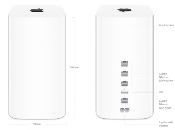 Apple Airport Extreme - access point - router - switch