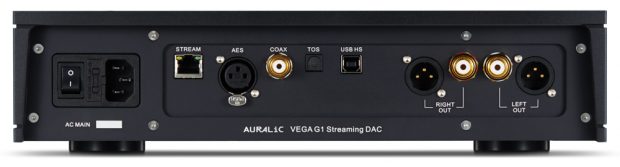 Auralic Vega G1 inputs