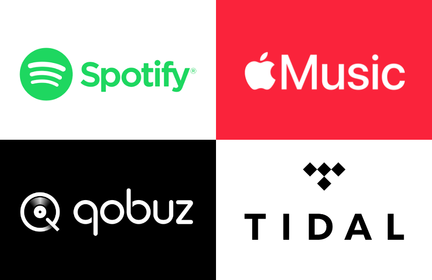 Online Streaming shootout: Tidal, Qobuz, Apple Music en Spotify