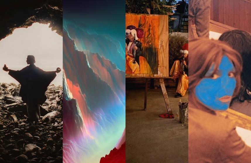 Laura Misch, Martin Kohlstedt, Steven Brown en Aldous Harding